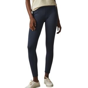 NWOT American Giant Ponte Slim Pants Heritage Navy Blue Size 6